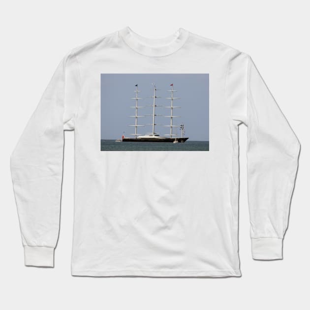 S\V Maltese Falcon Long Sleeve T-Shirt by tgass